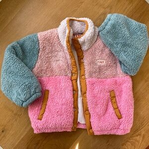 Tiny cottons fleece jacket size 6